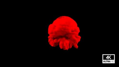 Videohive - Red Smoke Explosion V3 - 33371901 - 33371901