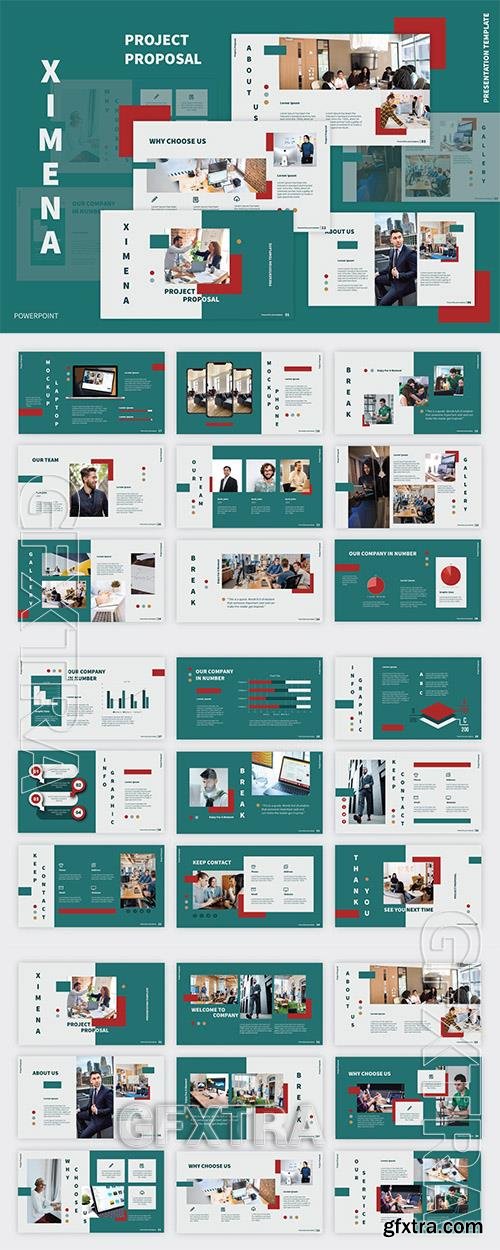 Project Proposal Powerpoint, Keynote and Google Slides Template