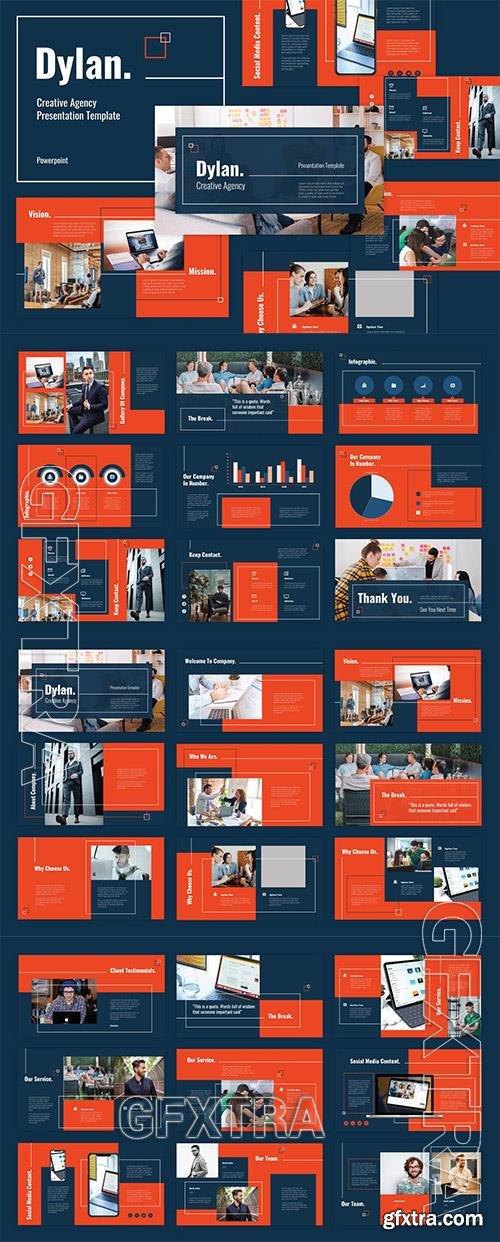 Creative Agency Powerpoint, Keynote and Google Slides Template