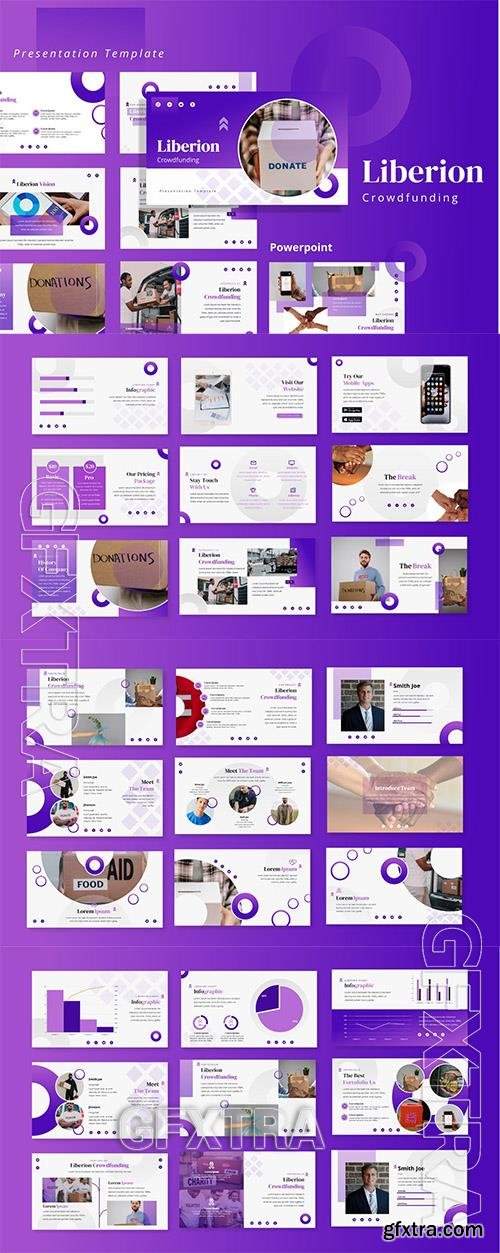 Crowdfunding 2 Powerpoint, Keynote and Google Slides Template