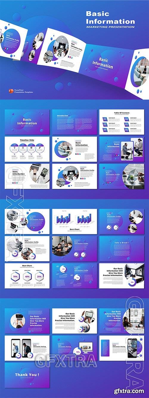 Basic Information - Powerpoint, Keynote and Google Slides Template