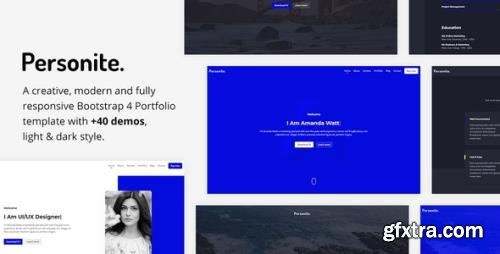 ThemeForest - Personite v1.0 - Bootstrap Portfolio Template - 27913702