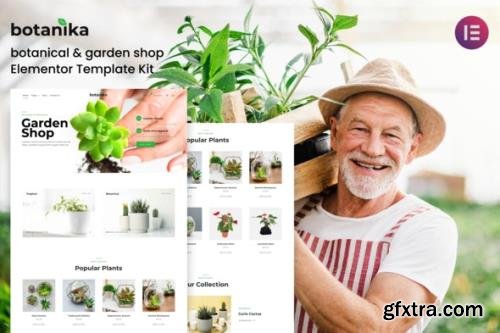 ThemeForest - Botanika v1.0.0 - Botanical Garden Shop Elementor Template kit - 33249825