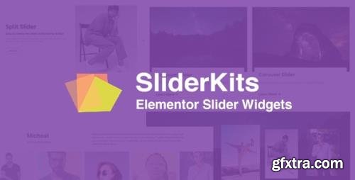 CodeCanyon - SliderKits v1.0.0 - Advanced Elementor Slider Widgets Plugin - 33329996