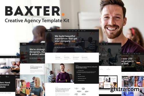 ThemeForest - Baxter v1.0.0 - Creative Agency Elementor Template Kit - 31868059