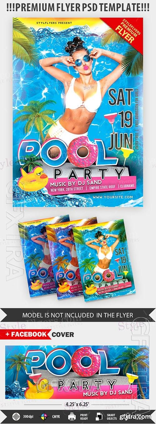 Pool Party PSD Flyer Template