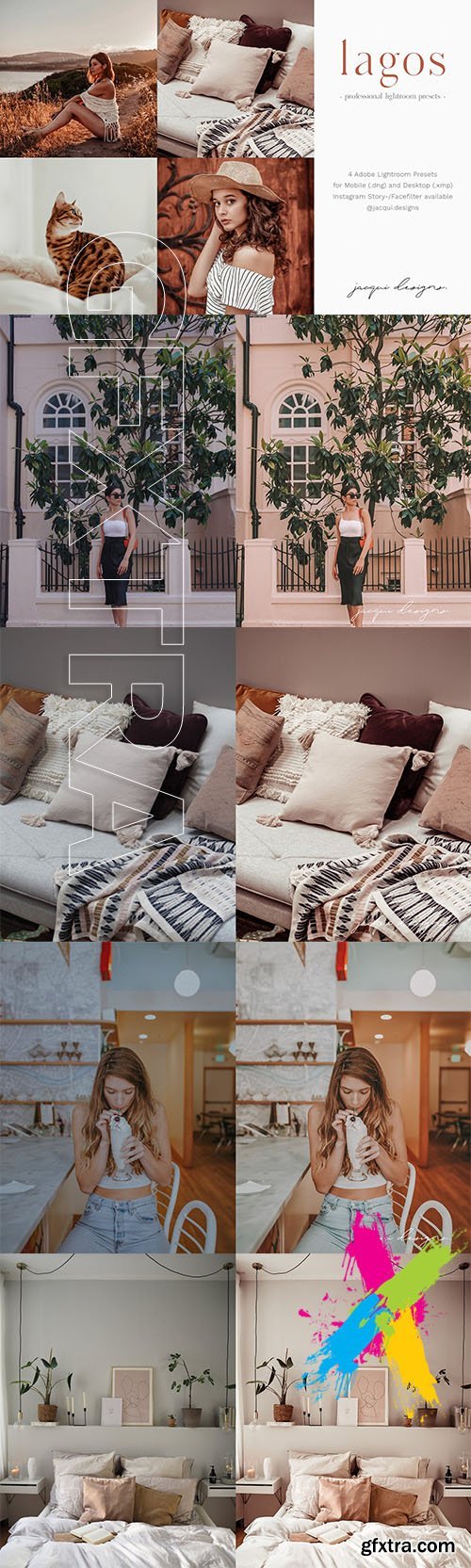 CreativeMarket - Lagos Lightroom Preset Pack 5759787