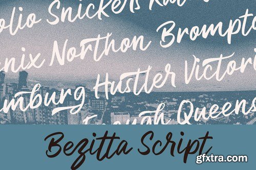 Bezitta - Handwritten Font