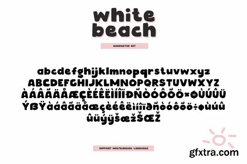 White Beach - Quirky Handwritting Font