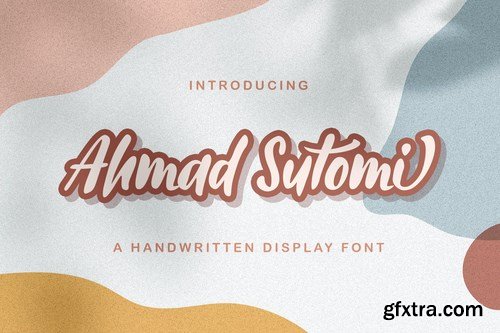 Ahmad Sutomi - Handwritten Font