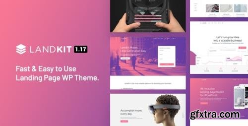 ThemeForest - Landkit v1.17 - WordPress Landing Page Theme - 20425881