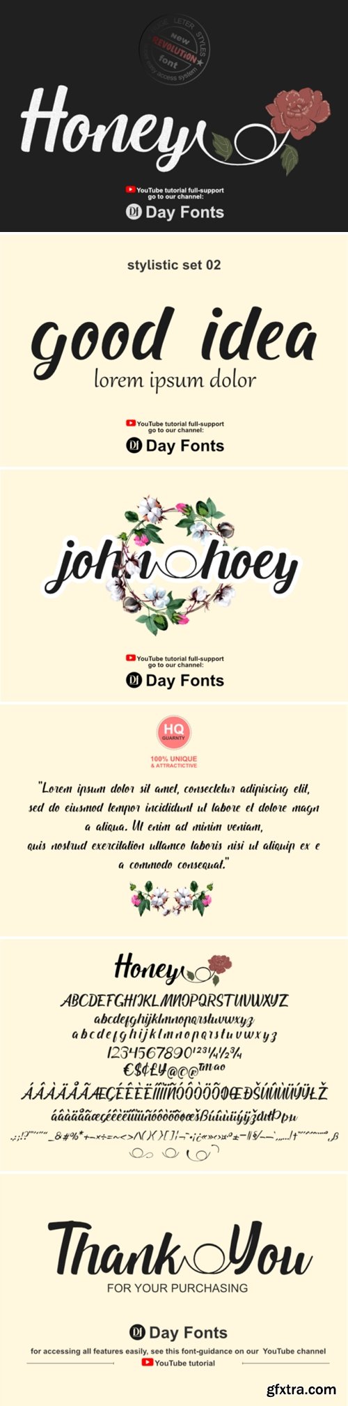 Honey Font