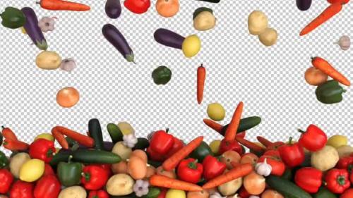 Videohive - Vegetables Overlay Transition - 33380229 - 33380229