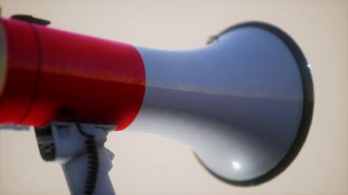 Videohive - Retro Electric Speaker Megaphone - 33381309 - 33381309