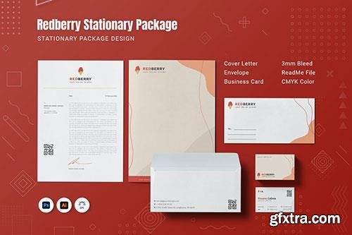 Redberry Stationary device for brand identity