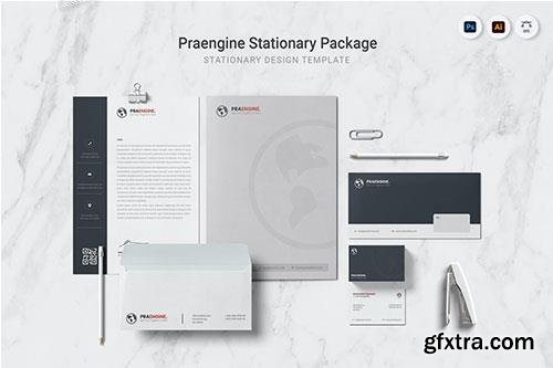 Praengine Stationary device for brand identity