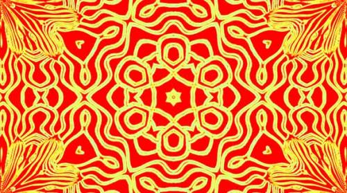 Videohive - Bright abstract light governing full color, kaleidoscope,red background - 33382980 - 33382980