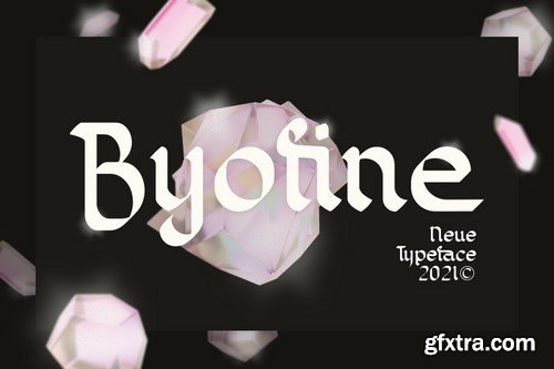 Byofine Display Typeface