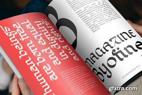 Byofine Display Typeface