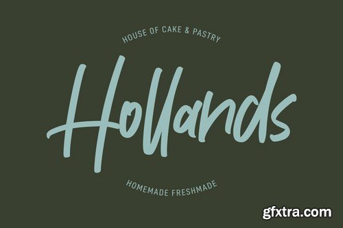 Gutreks Handwritten Font