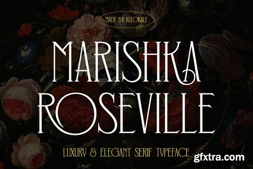 Marishka Roseville - Vintage Display Serif Font