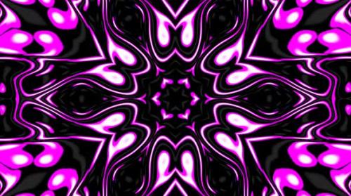 Videohive - Bright abstract light governing full color, kaleidoscope, black background - 33383311 - 33383311