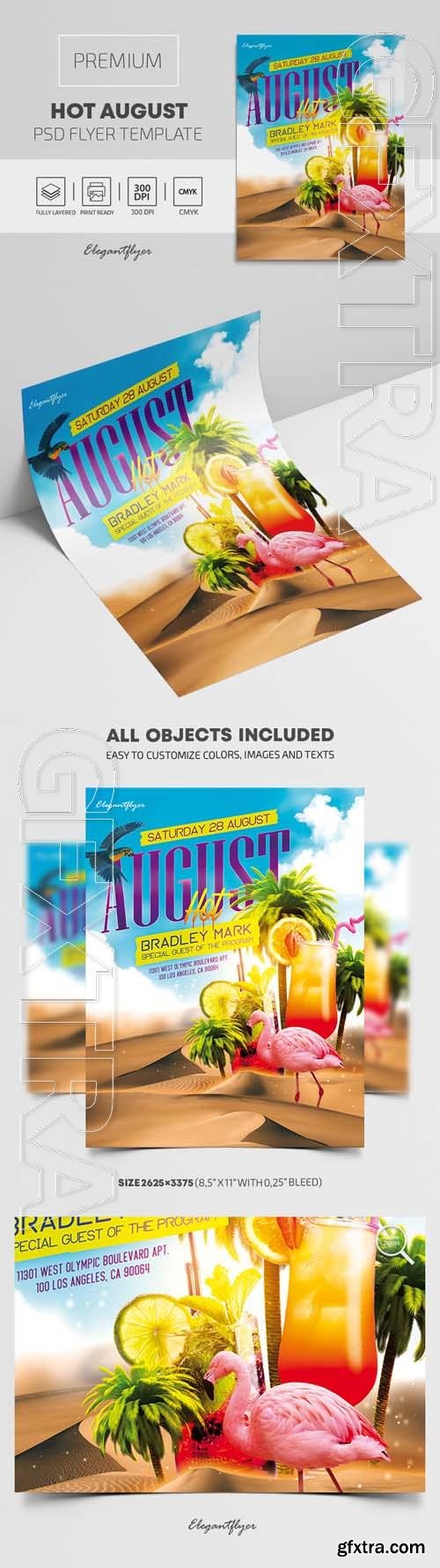 Hot August – Premium PSD Flyer Template