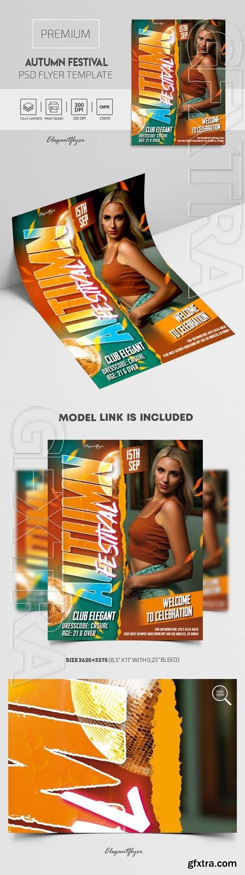 Autumn Festival – Premium PSD Flyer Template