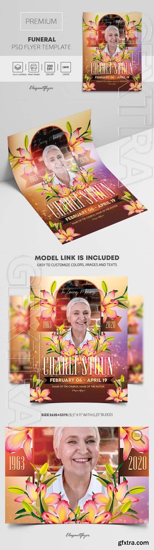 Funeral – Premium PSD Flyer Template