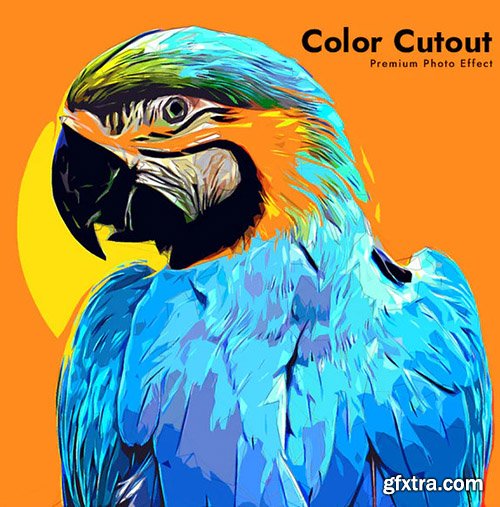 GraphicRiver - Color Cutout Photo Effect 32848683