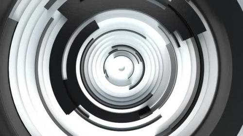 Videohive - Black And White Radial Background - 33394764 - 33394764