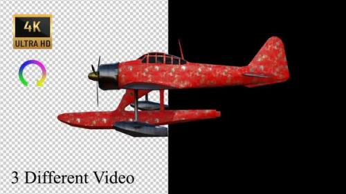 Videohive - 4K - Seaplane Pack - 33392561 - 33392561