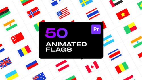 Videohive - Animated Flags for Premiere Pro - 33361980 - 33361980