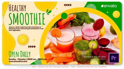 Videohive - Healthy Juice Promo - 33364343 - 33364343