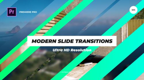 Videohive - Modern Slide Transitions For Premiere Pro - 33368011 - 33368011