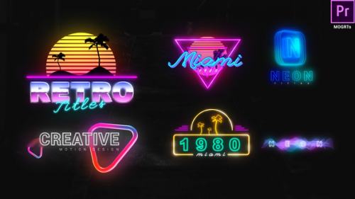 Videohive - Neon Creative Titles - 33379939 - 33379939