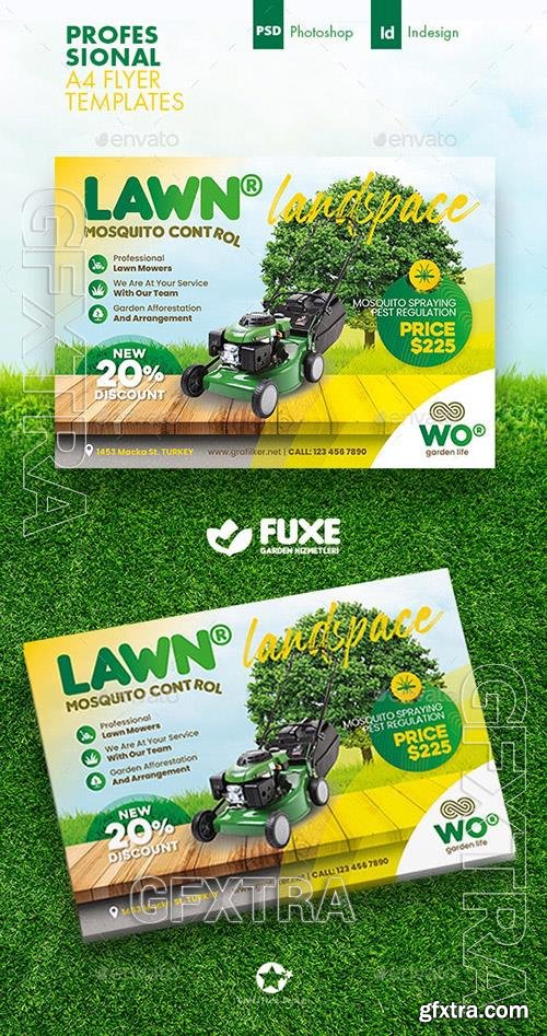 Garden Landspace Flyer Templates 31140068