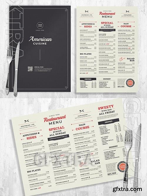 Restaurant Food Menu Templates Y3G5B4J