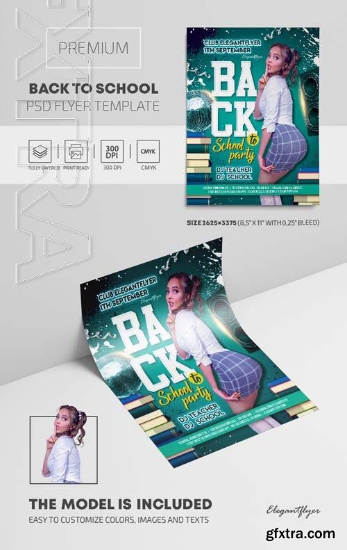 Back to School Premium PSD Flyer Template