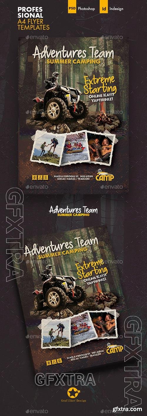 Camping Adventure Flyer Templates 27511265