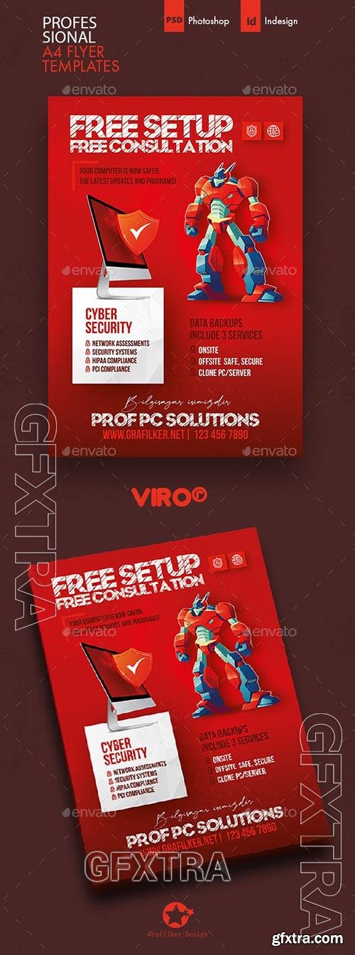 Computer Service Flyer Templates 26733716