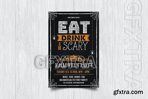 Eat Drink Be Scary / Halloween Party M9T9RR5