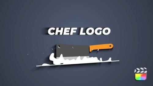 Videohive - Chef Knife Logo - 33408722 - 33408722