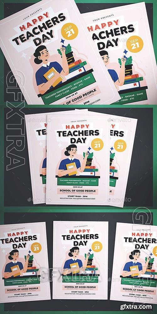 Teachers Day Flyer 33407644