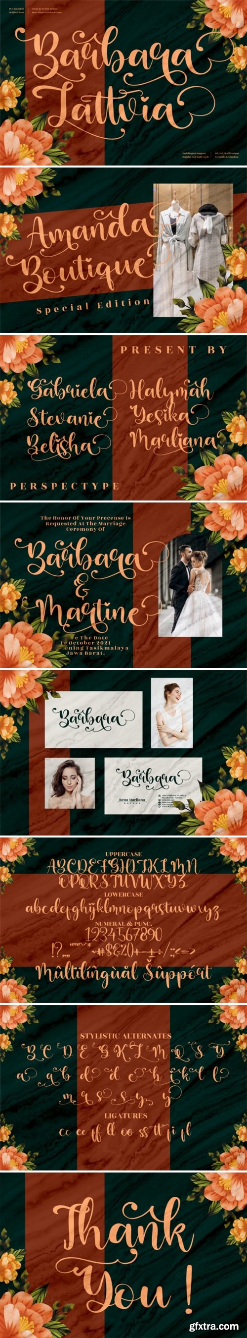 Barbara Lattvia Font