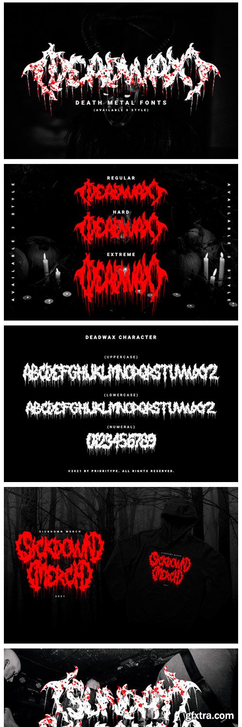 Deadwax Font