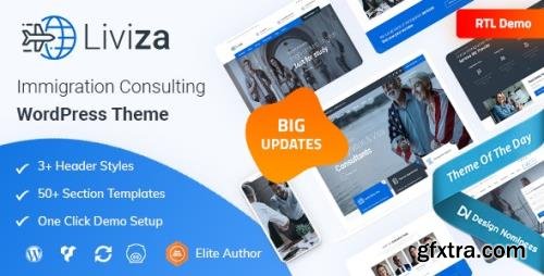 ThemeForest - Liviza v2.7 - Immigration Consulting WordPress Theme - 25612762