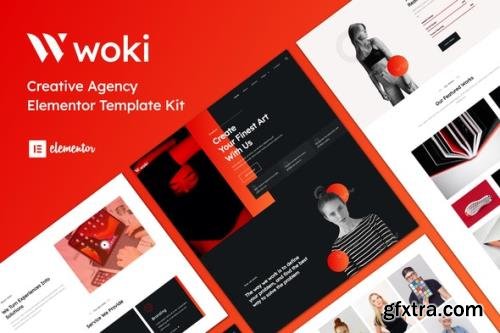 ThemeForest - Woki v1.0.0 - Creative Agency Elementor Template Kit - 32856157