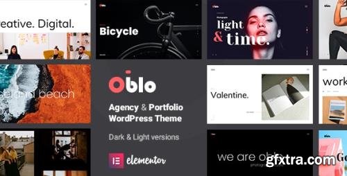 ThemeForest - Oblo v1.3.4 - Portfolio Showcase WordPress Theme - 31478022