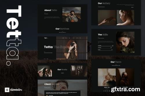 ThemeForest - Tetta v1.0.0 - Photography & Portfolio Elementor Template Kit - 32930492